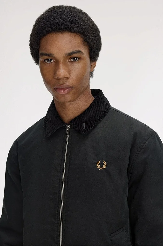Куртка Fred Perry Cotton Caban Jacket