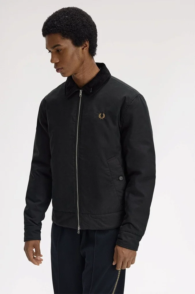 Куртка Fred Perry Cotton Caban Jacket