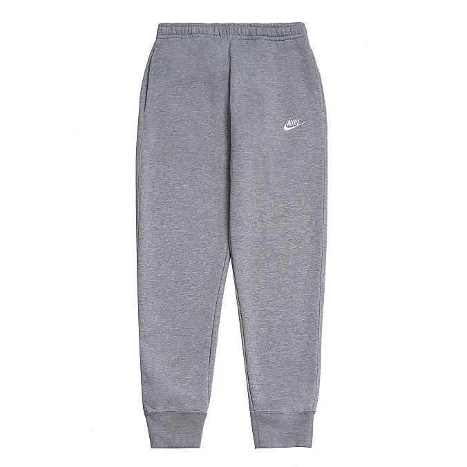 Брюки спортивные Nike Sportswear Club Fleece Dark Grey Heather/Matte Silver/White