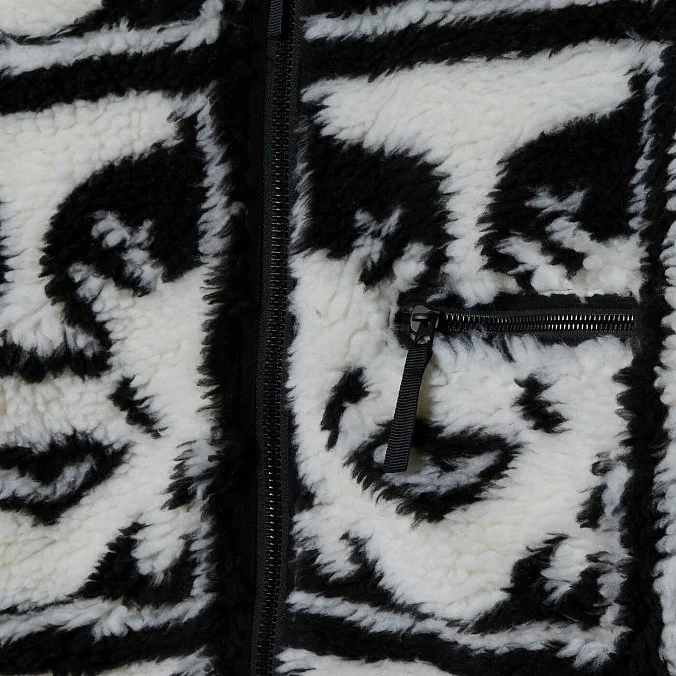 Куртка Obey Repeated Icon Sherpa Jacket