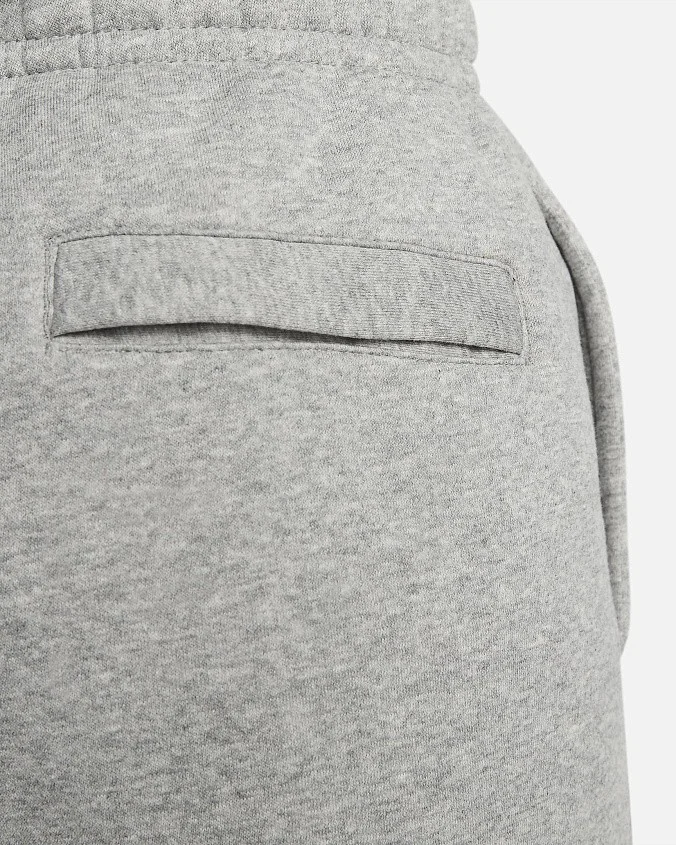 Брюки спортивные Nike Sportswear Club Fleece Dark Grey Heather/Matte Silver/White