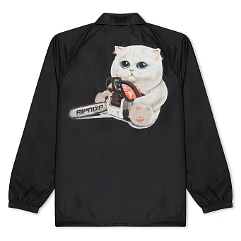 Куртка RIPNDIP Find Out Coaches Jacket Black
